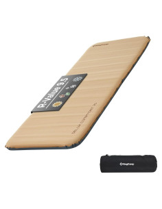 Colchón de Aire Autoinflable KingCamp 198x76 cm R 6.5 para Camping