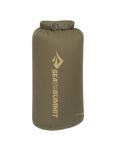 Bolsa Secadora Ligera Sea to Summit 8L Verde Oliva Impermeable