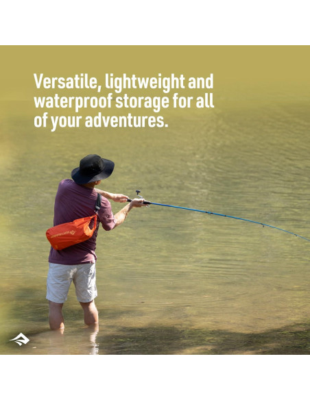 Bolsa Secadora Ligera Sea to Summit 8L Verde Oliva Impermeable