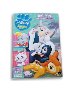 Libro para Colorear Jumbo Disney Animales 96 Páginas