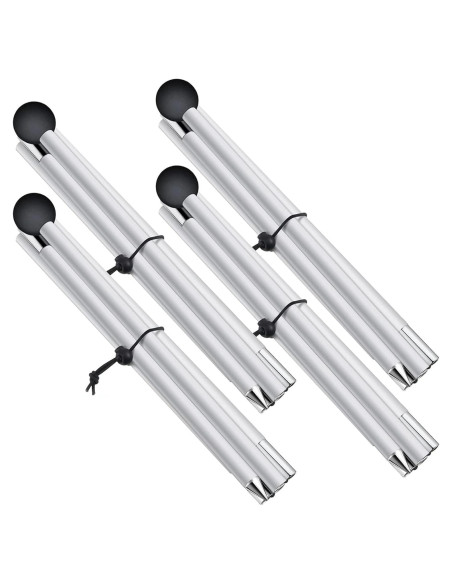 Postes de Carpa de Aluminio BOTINDO 1.98m para Playa (2 Unidades)