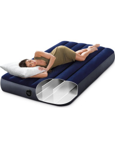 Colchón de Aire Intex Dura-Beam Classic Downy Individual 25.4cm 2