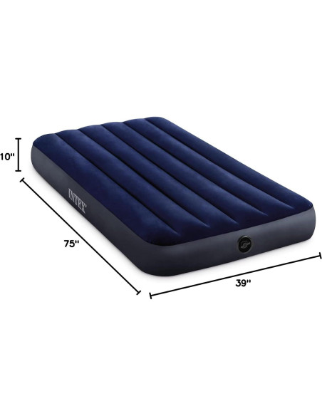 Colchón de Aire Intex Dura-Beam Classic Downy Individual 25.4cm