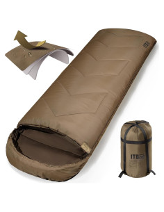 Saco de dormir 1TG Tactical 2-7C para acampar y senderismo