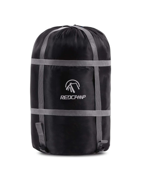 Bolsa de Dormir REDCAMP Saco de Compresión 63L Negro XXL