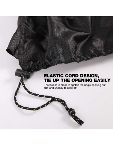 Bolsa de Dormir REDCAMP Saco de Compresión 63L Negro XXL