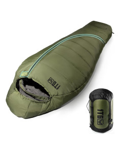 Saco de dormir momia 1TG Táctico para camping 1.76 kg