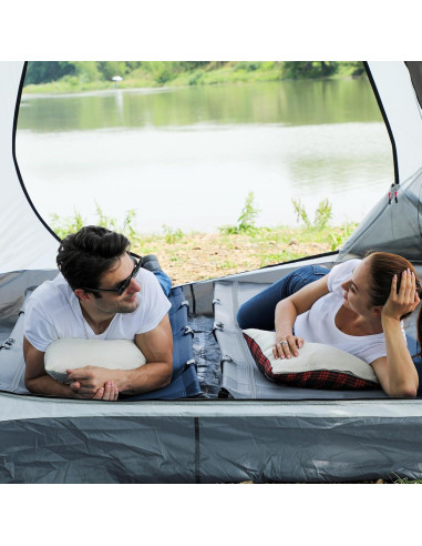 Cama de Camping Plegable Timber Ridge 190x66cm Azul