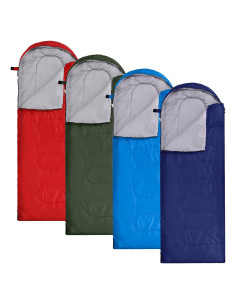 Sacos de Dormir Macarrie 4 Pcs 0 Grados Impermeables