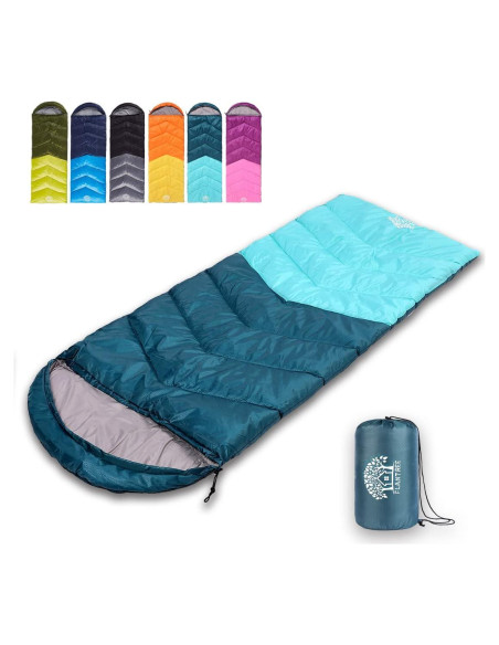 Saco de dormir Flantree 4 estaciones ligero impermeable 1.6kg
