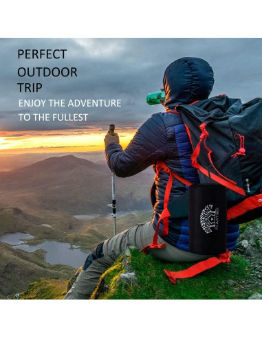 Saco de dormir Flantree 4 estaciones ligero impermeable 1.6kg