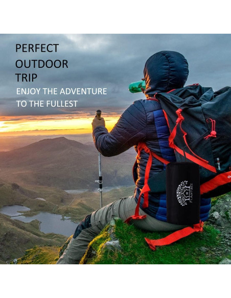 Saco de dormir Flantree 4 estaciones ligero impermeable 1.6kg