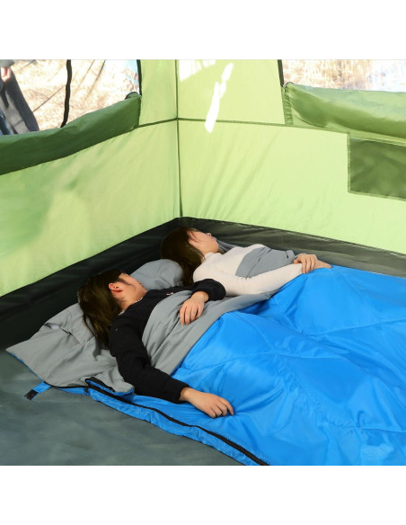 Saco de Dormir Doble REDCAMP Ultra Ligero 2 Personas 1.9kg