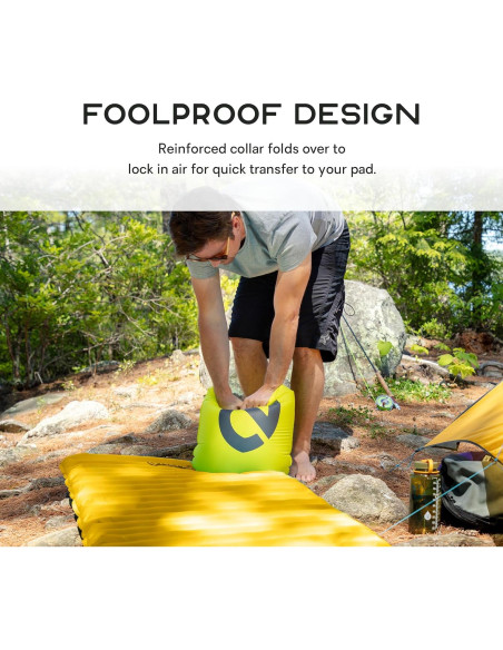 Saco de Bomba Vortex NEMO Equipment para Colchón Inflable Lumen