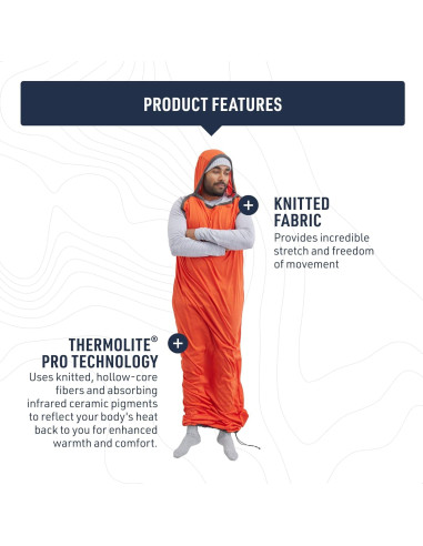 Forro Aislante de Saco de Dormir Sea to Summit Thermolite