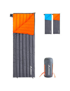 Saco de Dormir Ultraligero BISINNA 0.78kg 0-10C para Camping