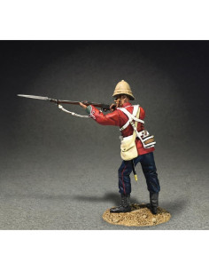 Figura Pewter W. Britains Regimiento Británico 24 Guerra Zulu 2