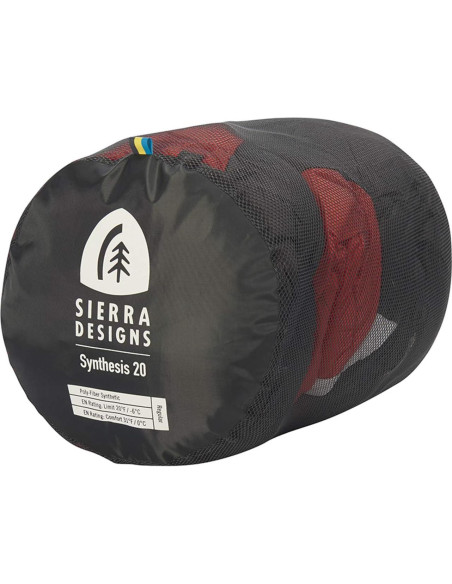 Saco de Dormir Sierra Designs Synthesis 20 Momia para Mujeres