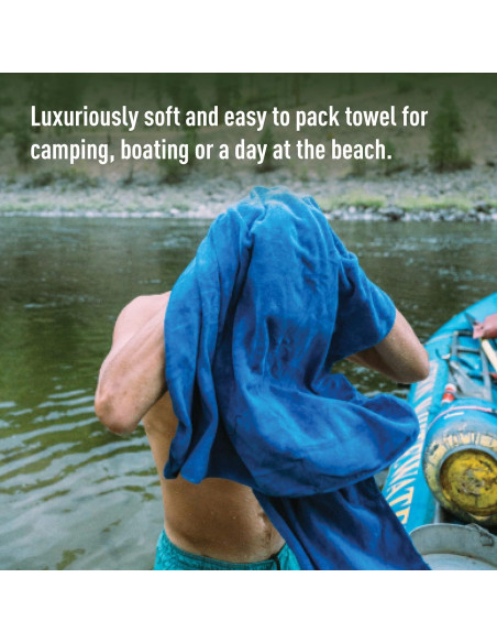 Toalla de Playa Sea to Summit Tek X-Grande Verde Salvia 76x150cm