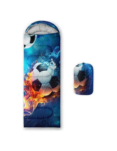 Saco de Dormir QOOMO 3 Temporadas 229x79cm Impermeable