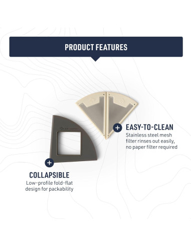 Cafetera de Goteo Colapsable Sea to Summit Frontier UL 30g