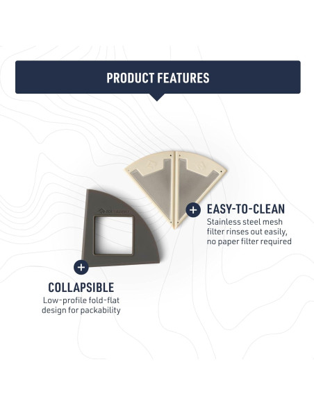 Cafetera de Goteo Colapsable Sea to Summit Frontier UL 30g