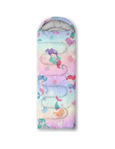 Saco de Dormir QOOMO 3 Temporadas Impermeable 229x76cm 2