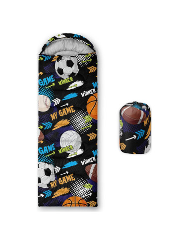 Saco de Dormir QOOMO 3 Temporadas Impermeable 229x79cm