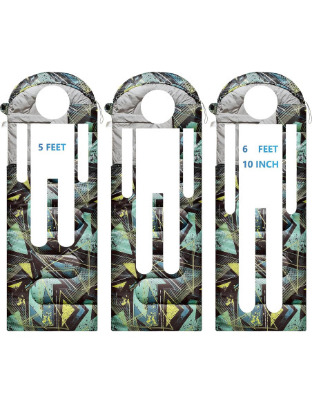 Saco de Dormir Invierno Rioyalo RA-WSB Extra Grande Camuflaje