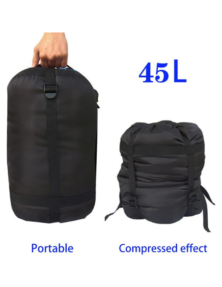 Bolsa de Compresión MOOCY 45L - 2 Pack Nylon para Saco de Dormir