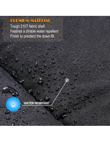 Saco de Dormir KENFOR XXL Franela Impermeable Invierno 0C