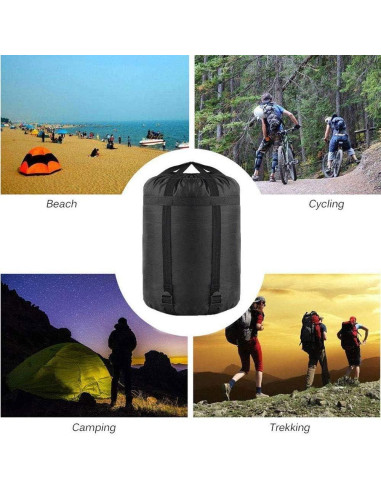 Bolsa de Compresión MOOCY 45L - 2 Pack Nylon para Saco de Dormir