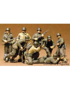 Kit de Modelo Tamiya 1/35 Infantería EE. UU. WWII 2