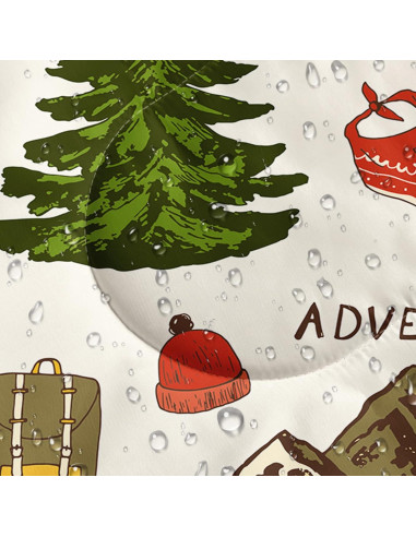 Saco de dormir para niños lneffble 228.6x78.7cm impermeable