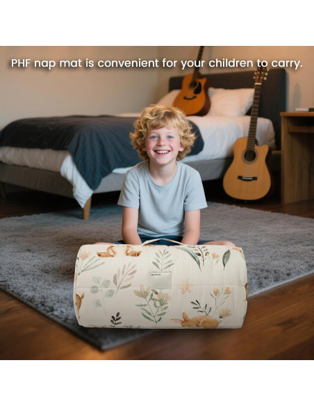 Manta de Siesta PHF para Niños con Almohada Desmontable 127x51cm