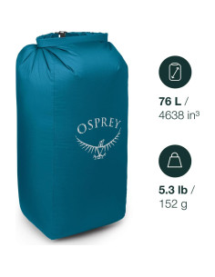 Forro de Mochila Ultraligero Osprey 70-100L Negro Grande 2