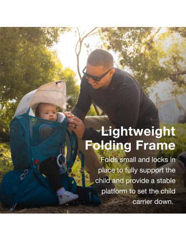 Mochila Portabebés Osprey Poco SLT Ligera 2.14 kg