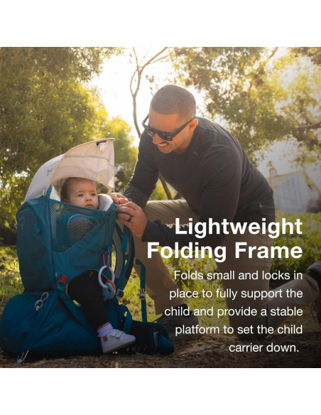 Mochila Portabebés Osprey Poco SLT Ligera 2.14 kg