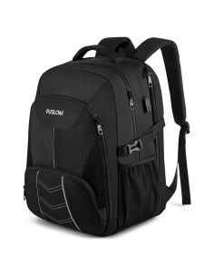 Mochila Extra Grande PUSLOM 55L para Laptop 18.4" Negra