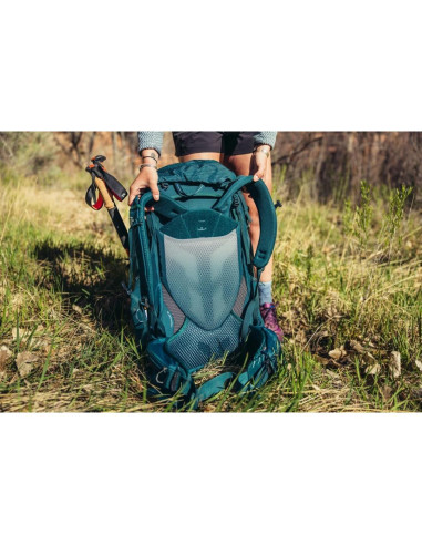 Mochila de Senderismo Gregory Maven 58L para Mujeres - Pizarra Oceánica