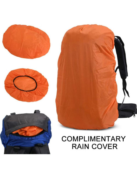 Mochila Impermeable Bseash 60L para Senderismo y Camping