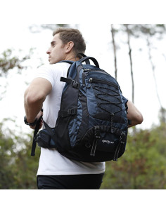 Mochila de Senderismo BOVIP 40L Impermeable Unisex Azul 2