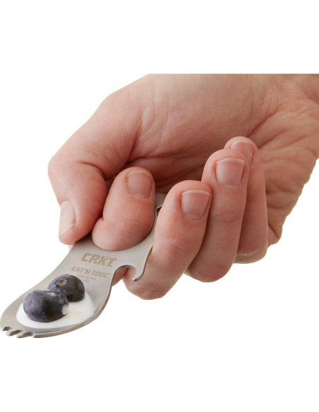 Multi-Herramienta CRKT Eat'N Tool Spork 9100C Plata 42.52g
