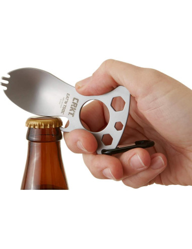 Multi-Herramienta CRKT Eat'N Tool Spork 9100C Plata 42.52g