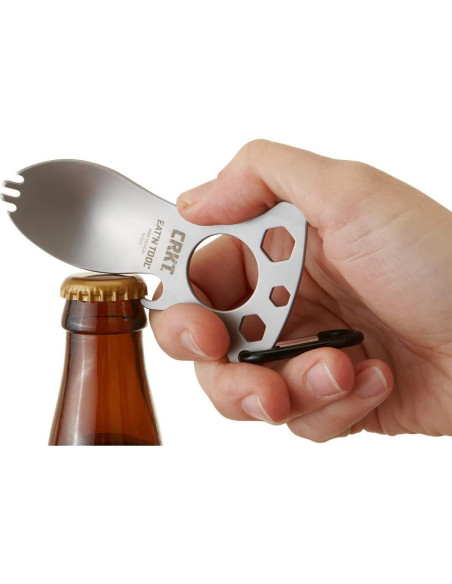 Multi-Herramienta CRKT Eat'N Tool Spork 9100C Plata 42.52g