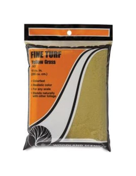 Escenografía Woodland Scenics Césped Fino y Agua 100g
