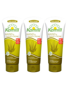 Crema de Manos y Uñas BALSAM 3x100ml con Aloe Vera y Manzanilla