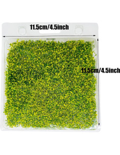 Cayway 2 Piezas Miniatura Vegetación Colorida para Diorama 2