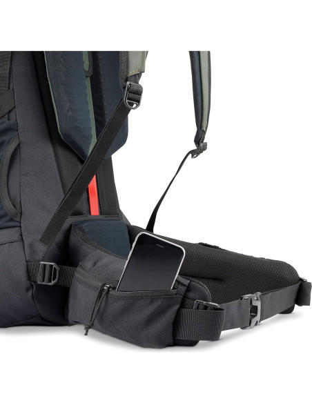 Mochila de Aventura PTLIHU Pathway 2.0 Grande 75L Verde/Negro