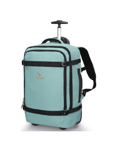 Mochila Rodante Hynes Eagle 42L Verde Menta Aprobada para Vuelo